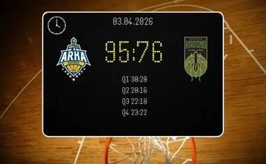 [KOSZYKÓWKA] AMW Arka Gdynia – Miasto Szkła Krosno 95:76 w Orlen Basket Lidze. Gospodarze potwierdzili moc, krośnianie walczyli do końca