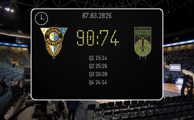 [KOSZYKÓWKA] Górnik Zamek Książ Wałbrzych – Miasto Szkła Krosno w Orlen Basket Lidze: Wałbrzych pewnie 90–74