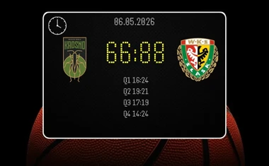 [KOSZYKÓWKA] Śląsk Wrocław wygrywa w Krośnie 88:66 – ostatni mecz Miasta Szkła w Orlen Basket Lidze