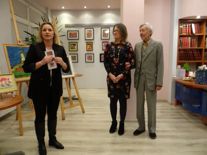 Od Krosna do świata - rodzinny dialog sztuki w Saloniku Biblioteki