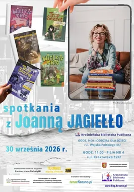 W Krośnie dzieci ruszą tropem zagadek Joanny Jagiełło