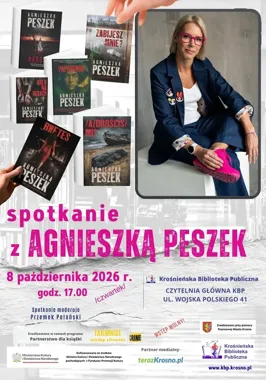 Krosno zanurzy się w kryminalnych historiach Agnieszki Peszek