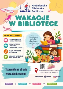 Wakacje między regałami - KBP szykuje darmową przygodę dla dzieci