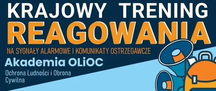 Alarm z powietrza i szukanie schronienia - strażacy pokażą, jak reagować