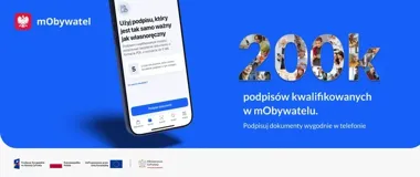 200 tysięcy podpisów w telefonie - Polacy masowo korzystają z mObywatela