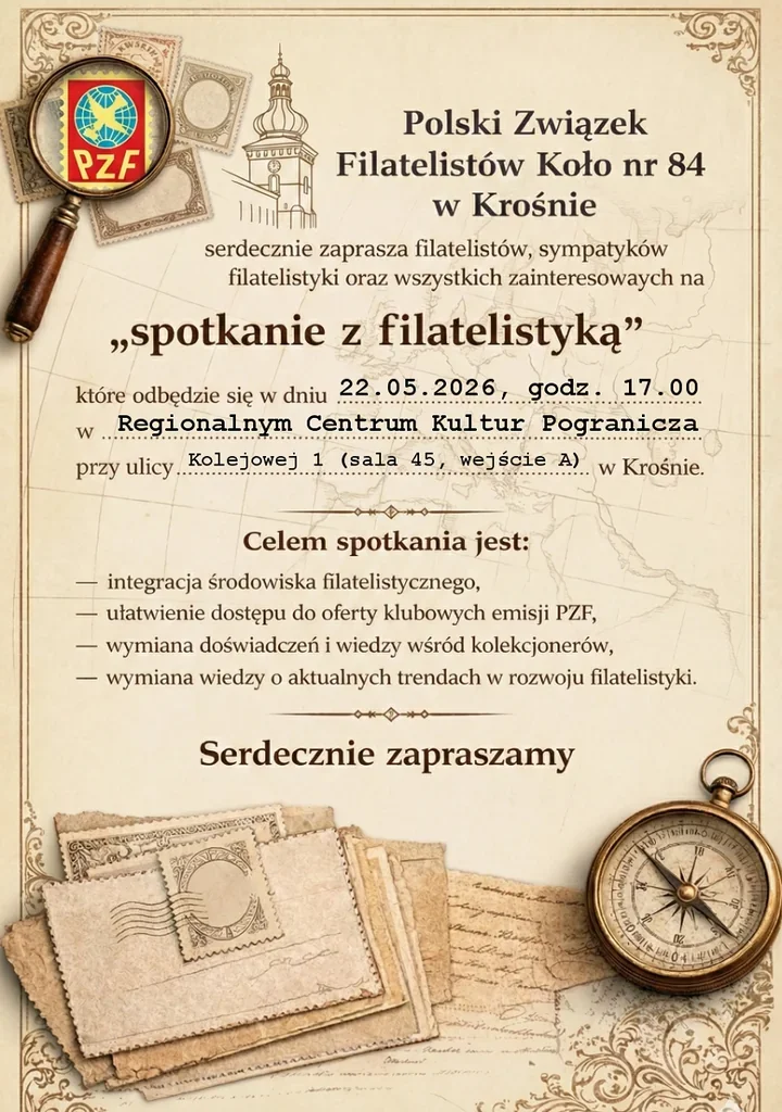 Znaczki pod lupą. W Krośnie padną pytania o błędy i fałszerstwa