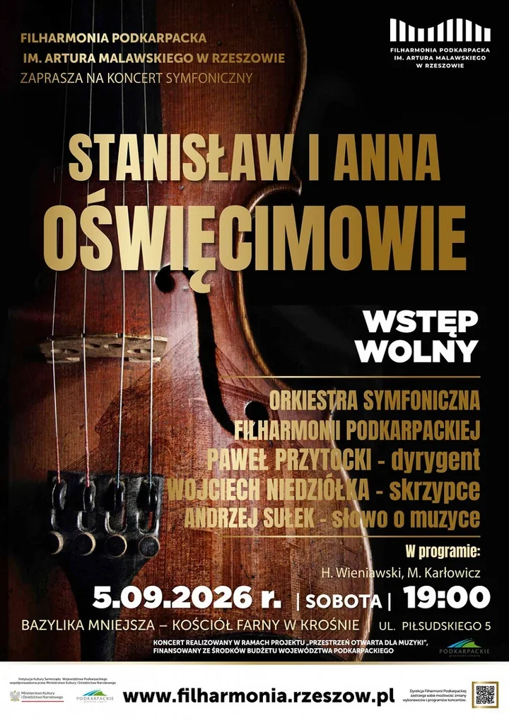 Bezpłatny koncert symfoniczny w krośnieńskiej Farze. Zagra filharmonia