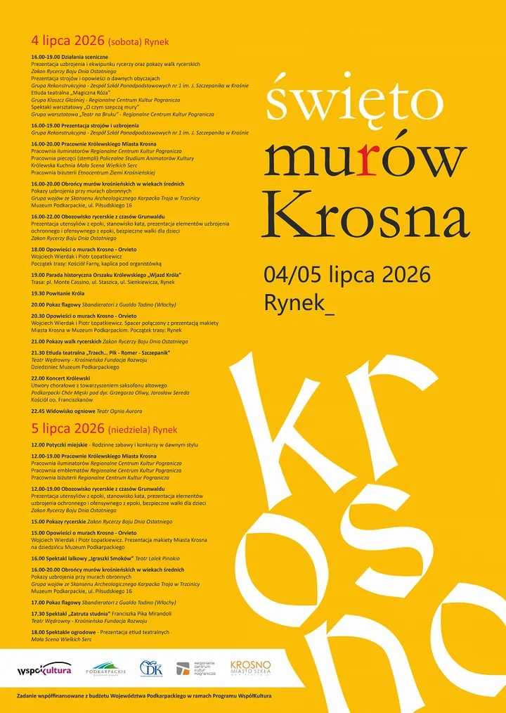 Rynek wróci do średniowiecza. Krosno szykuje Święto Murów
