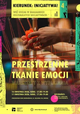 W Krośnie emocje dostaną kształt z włóczki, dłoni i ciszy