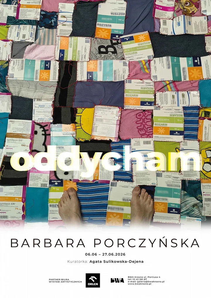 Oddycham – wystawa, która zatrzymuje oddech. Barbara Porczyńska odsłania kruchość i siłę w BWA Krosno