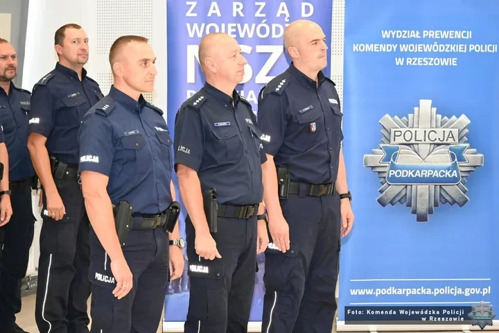 Krośnieński policjant wśród najlepszych na Podkarpaciu. Zajął trzecie miejsce