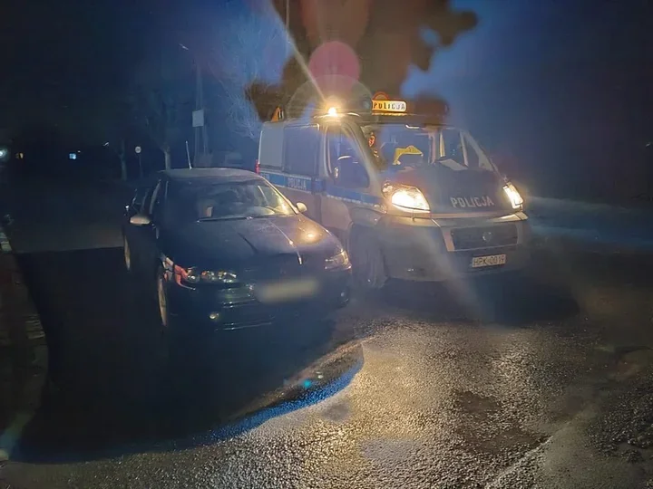 Nocny pościg w Dukli - kierował mimo sądowego zakazu i z narkotykami