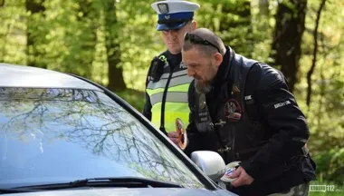 W Krośnie policjanci i motocykliści ruszyli z ostrzeżeniem dla kierowców