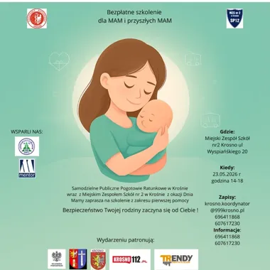 Mamy przejdą szkolenie z pierwszej pomocy. W Krośnie rusza ważna inicjatywa