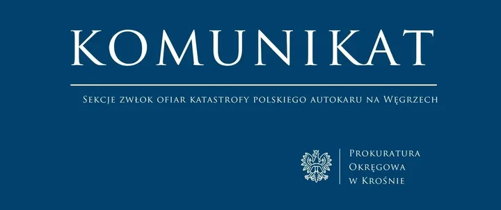 Ciała ofiar katastrofy na Węgrzech przewieziono do Polski. Będą sekcje