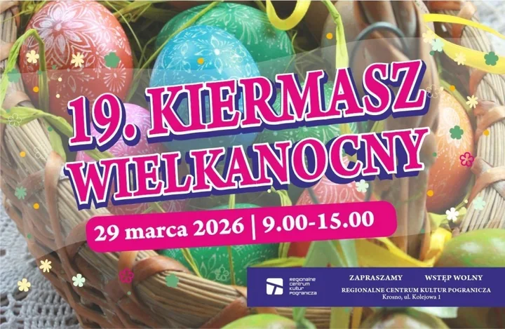 Krosno szykuje wielkanocny kiermasz pełen pisanek, smaków i rękodzieła