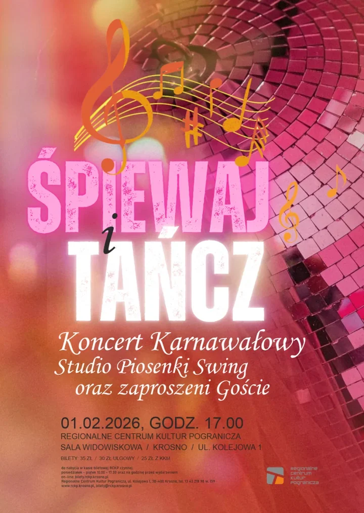 Karnawał pełen świateł i głosów - koncert "Śpiewaj i tańcz" Studia SWING