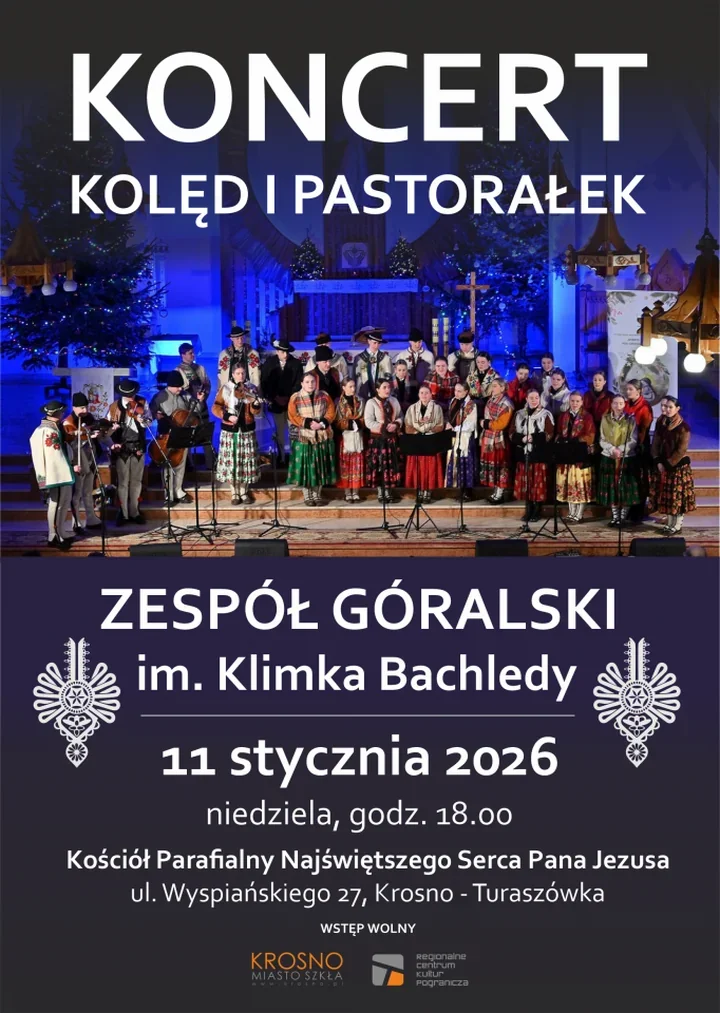 Góralskie kolędy w Turaszówce - koncert Zespołu im. Klimka Bachledy