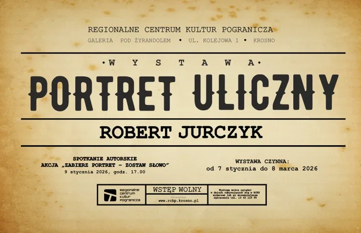 Krosno w obliczu swoich twarzy - Portret uliczny Roberta Jurczyka